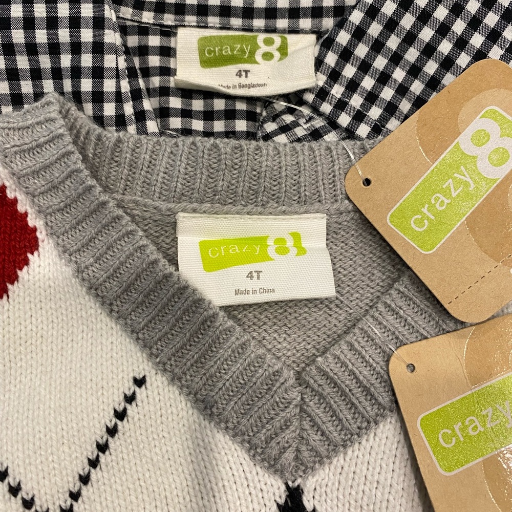 Button down and sweater vest combo